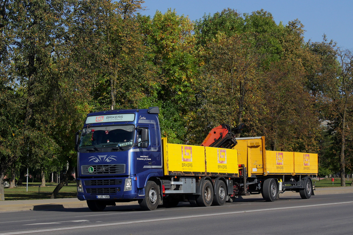 Литва, № LLK 599 — Volvo ('2002) FH12.400