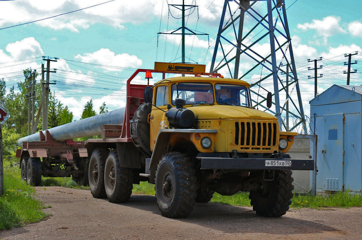 Башкортостан, № В 851 КВ 02 — Урал-43204-31