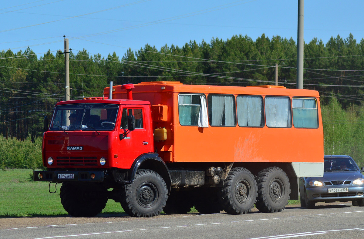 Башкортостан, № В 916 АН 02 — КамАЗ-43101