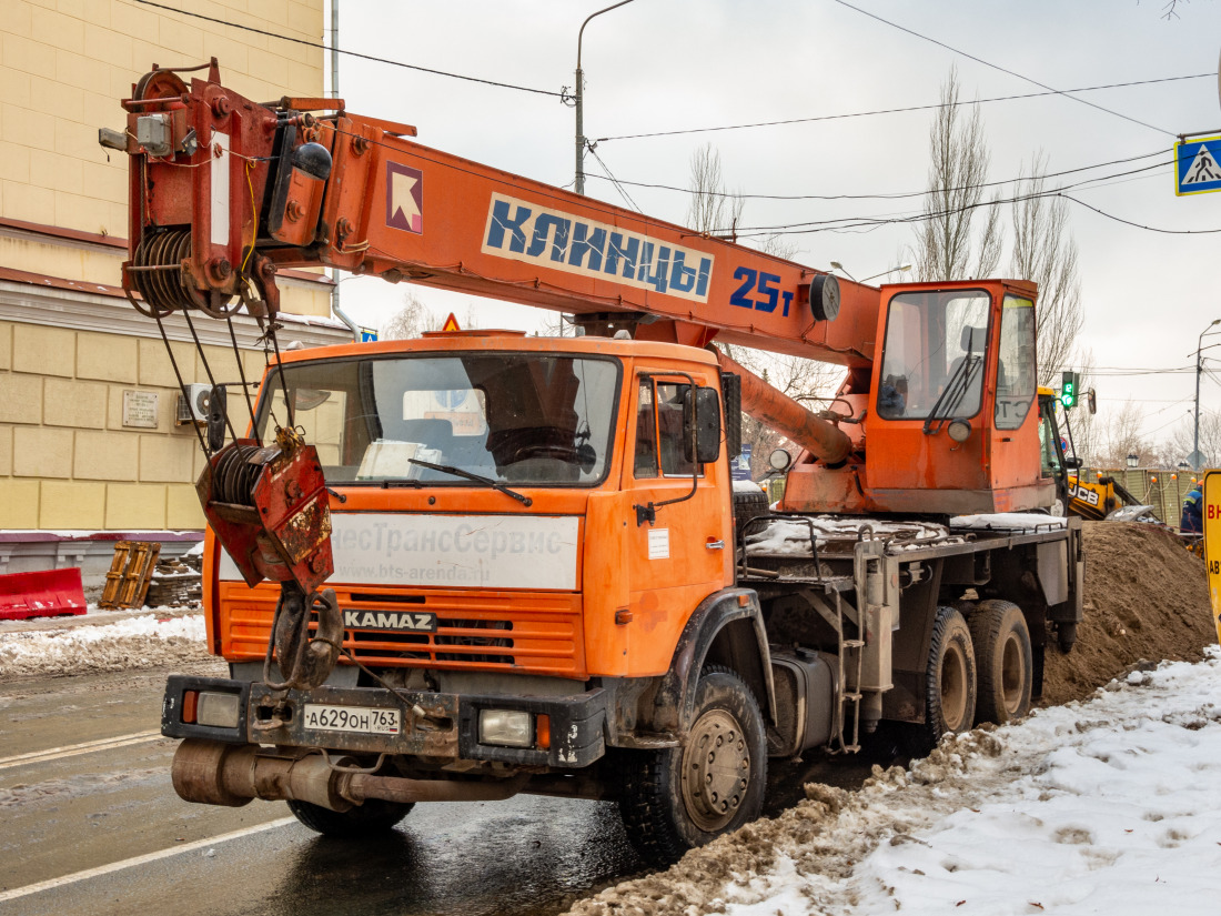 Самарская область, № А 629 ОН 763 — КамАЗ-65115-62