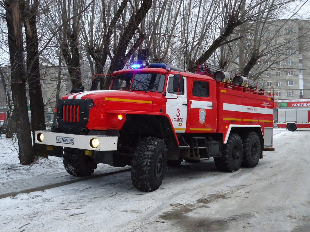 Томская область, № К 076 ЕС 70 — Урал-5557