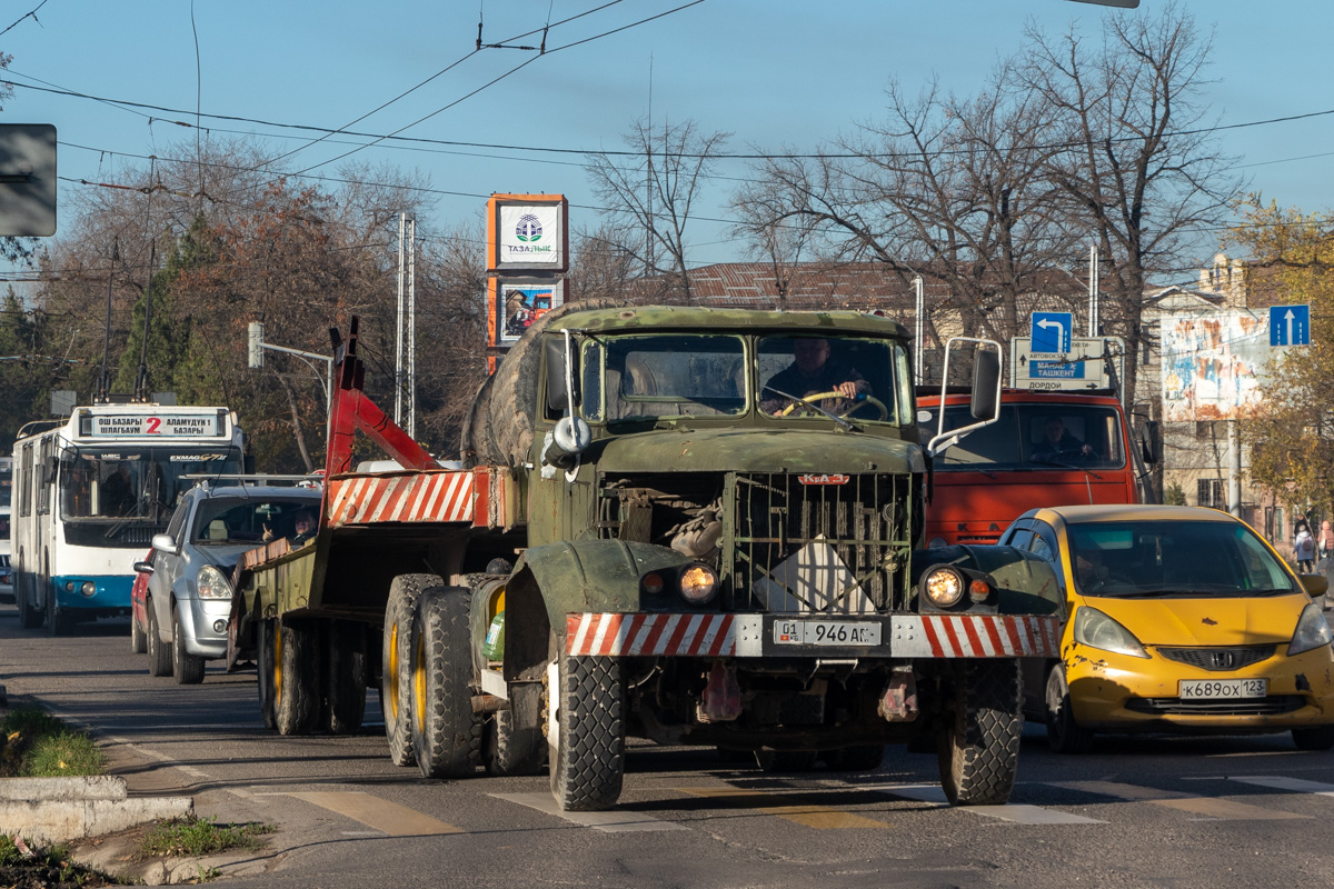 Киргизия, № 01 946 AE — КрАЗ-256Б1