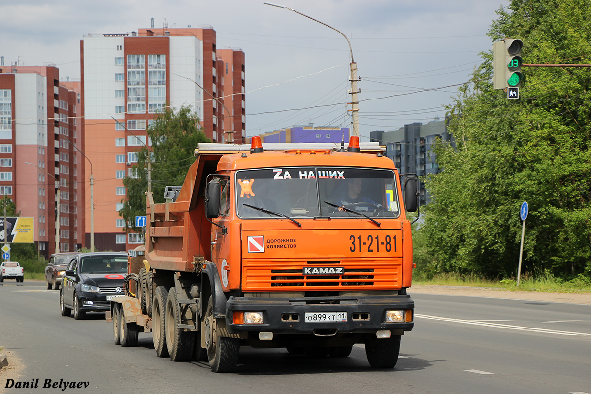 Коми, № О 899 КТ 11 — КамАЗ-55111-15 [55111R]