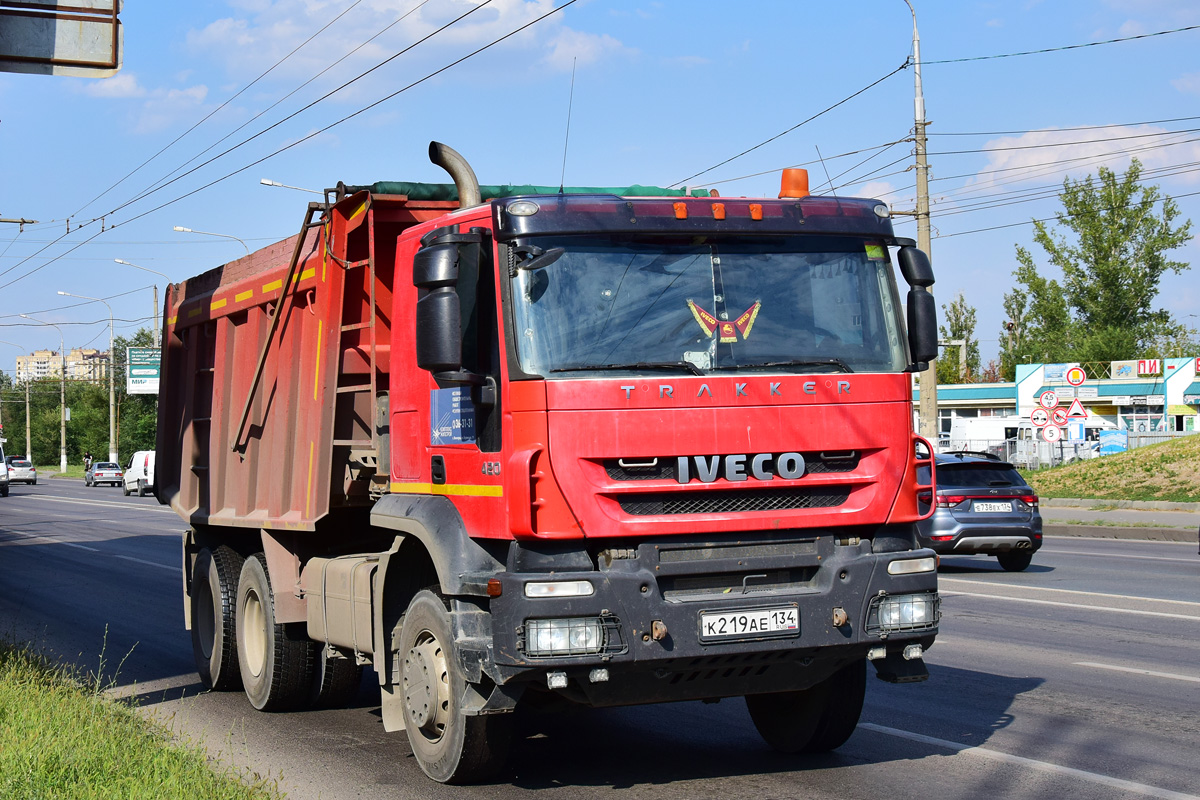 Волгоградская область, № К 219 АЕ 134 — IVECO-AMT Trakker ('2007)