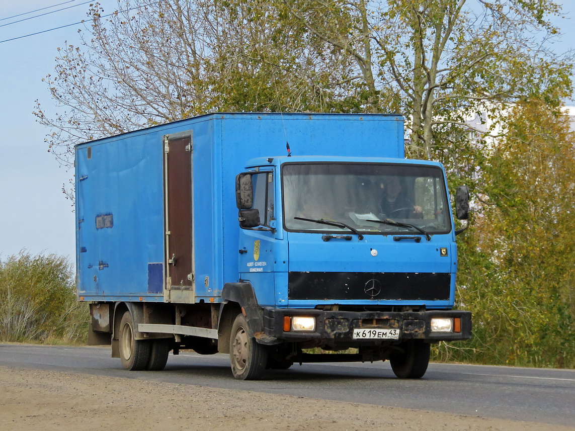 Кировская область, № К 619 ЕМ 43 — Mercedes-Benz LK (общ. мод.)