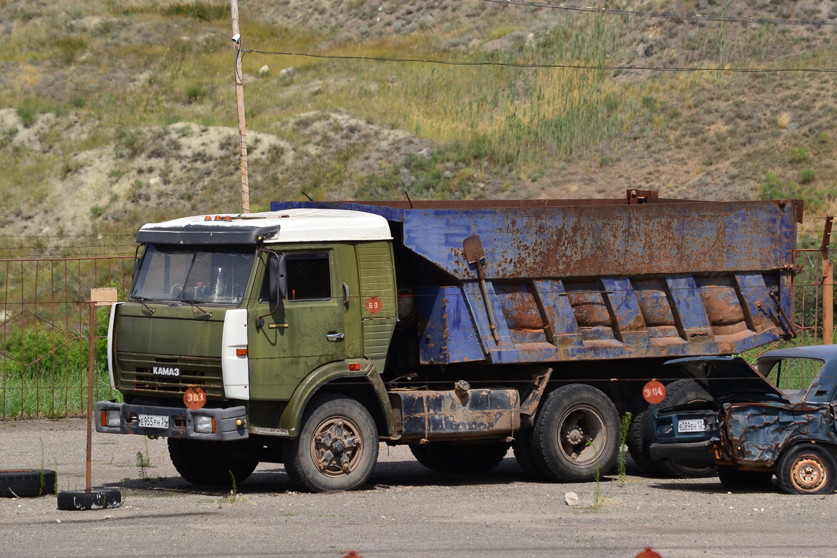 Волгоградская область, № Е 955 РН 34 — КамАЗ-5511