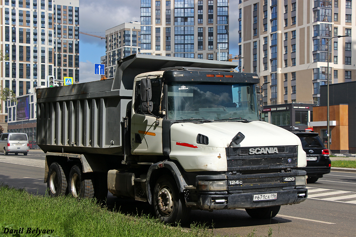 Свердловская область, № Р 671 СА 196 — Scania ('1996) T-Series 124C