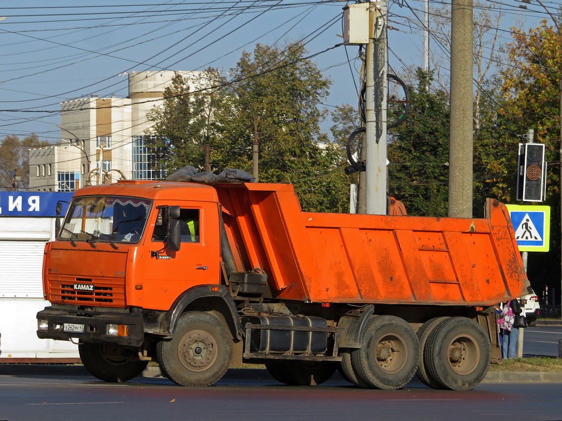 Кировская область, № Х 262 МУ 43 — КамАЗ-65115-D3