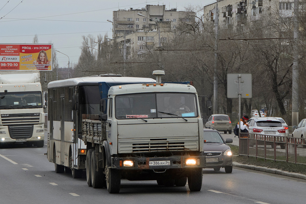 Волгоградская область, № Р 386 АН 34 — КамАЗ-53215-13 [53215N]