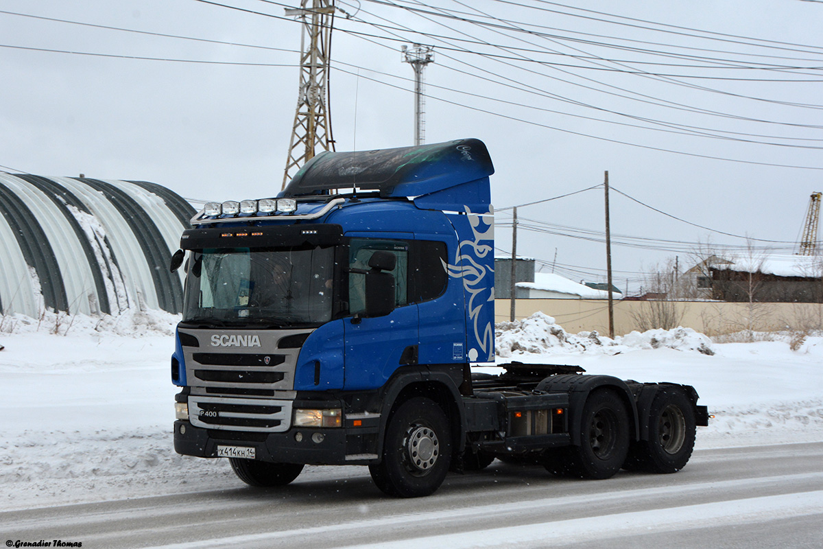 Саха (Якутия), № Х 414 КН 14 — Scania ('2011) P400