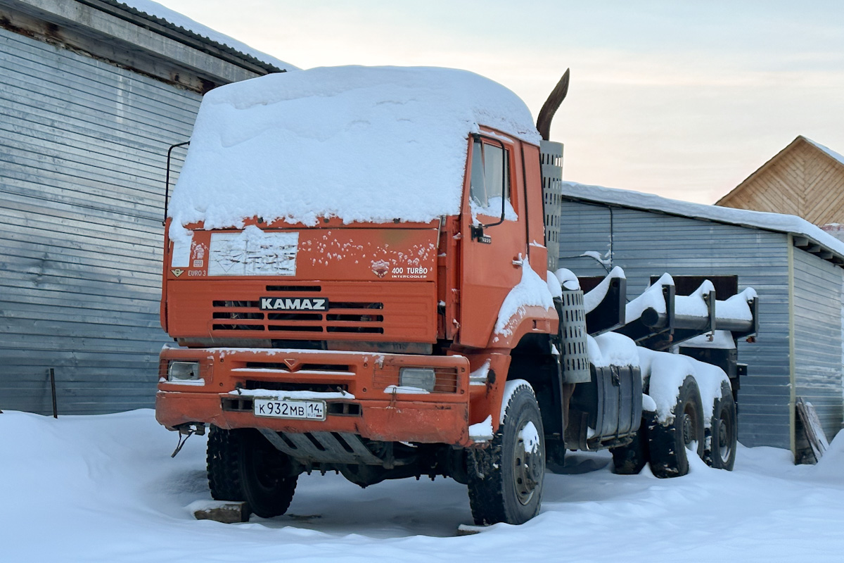 Саха (Якутия), № К 932 МВ 14 — КамАЗ-65225-22 [65225Y]