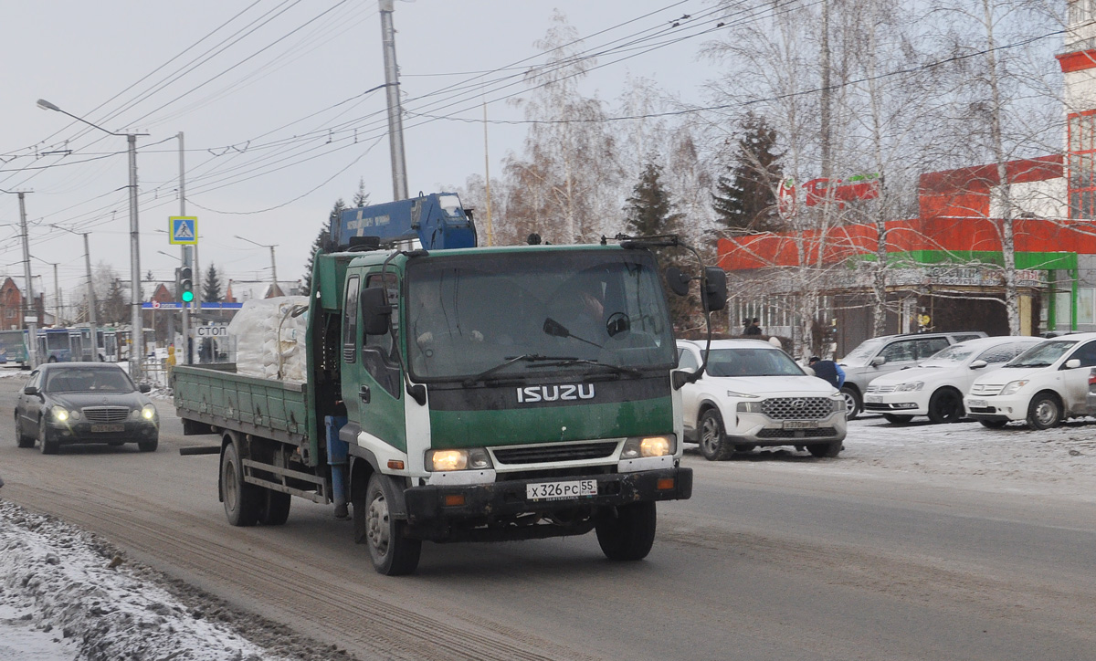 Омская область, № Х 326 РС 55 — Isuzu Forward (общая модель)