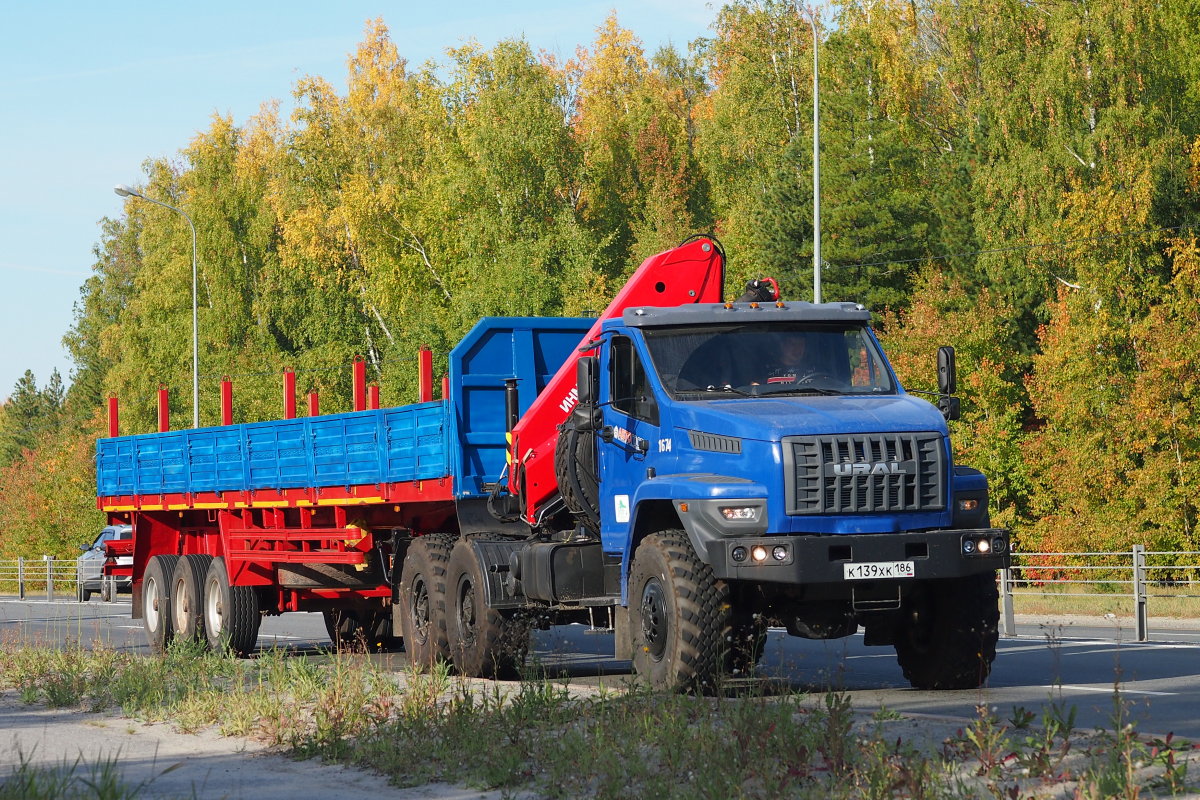 Ханты-Мансийский автоном.округ, № К 139 ХК 186 — Урал NEXT 4320-72