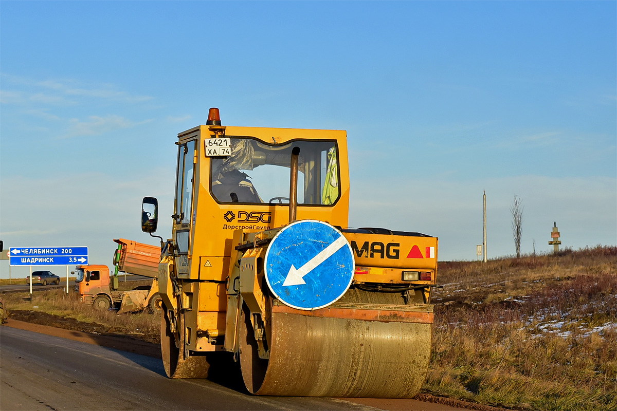 Челябинская область, № 6421 ХА 74 — Bomag (общая модель)