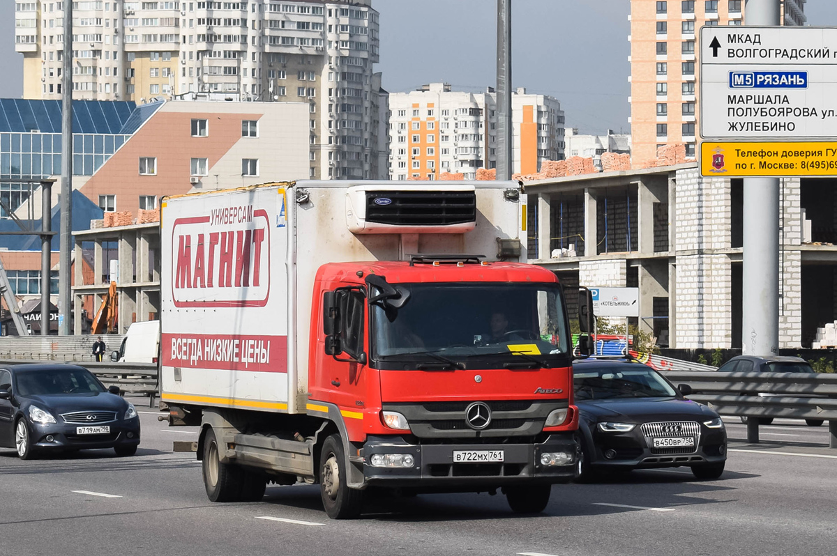 Краснодарский край, № В 722 МХ 761 — Mercedes-Benz Atego 1224