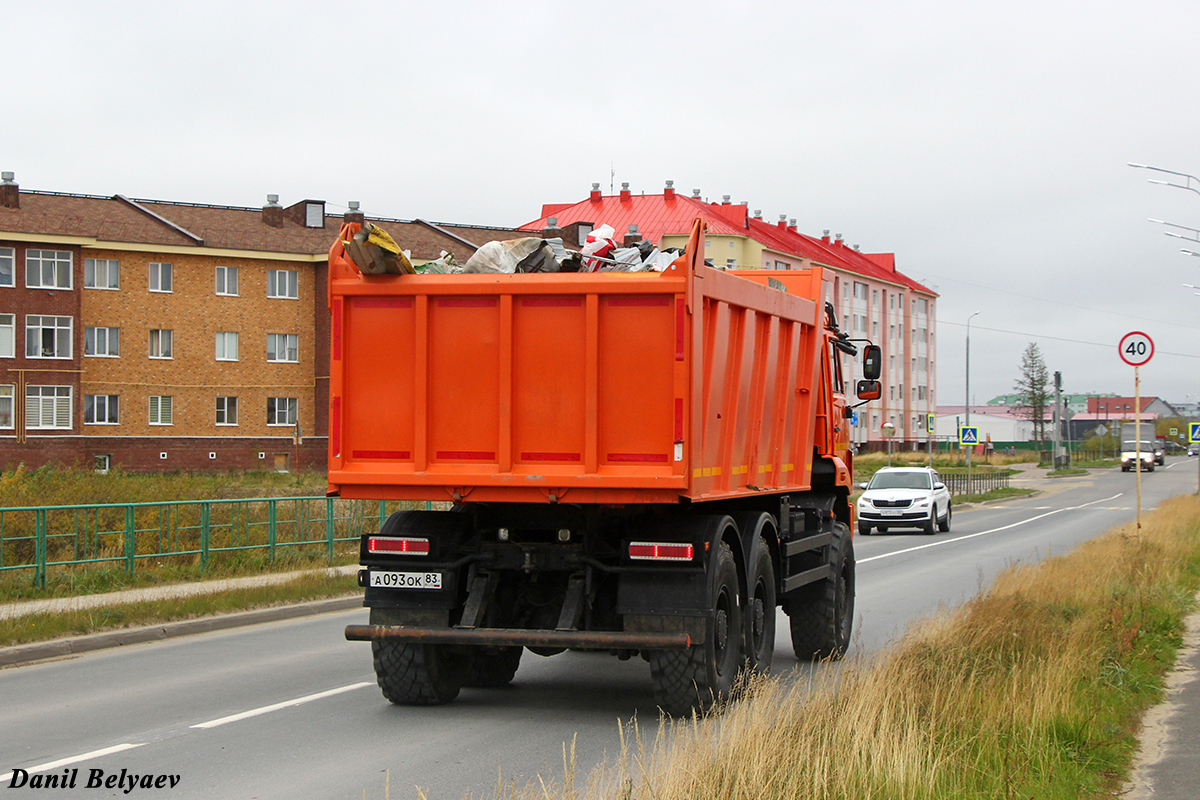 Ненецкий автономный округ, № А 093 ОК 83 — КамАЗ-6522-53