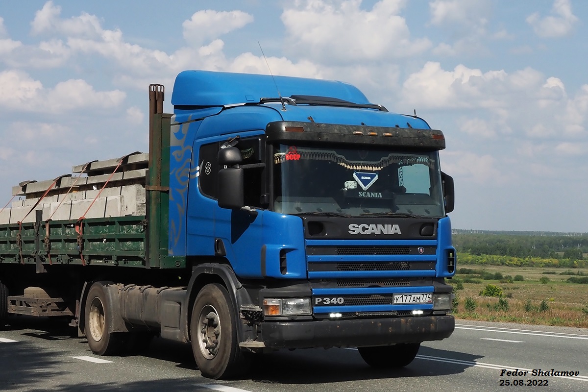 Челябинская область, № У 177 АМ 774 — Scania ('1996) P114G