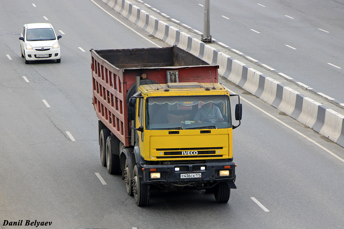 Челябинская область, № Т 436 СХ 174 — IVECO EuroTrakker