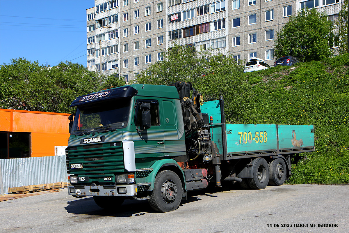 Мурманская область, № А 456 ММ 51 — Scania (II) R113M