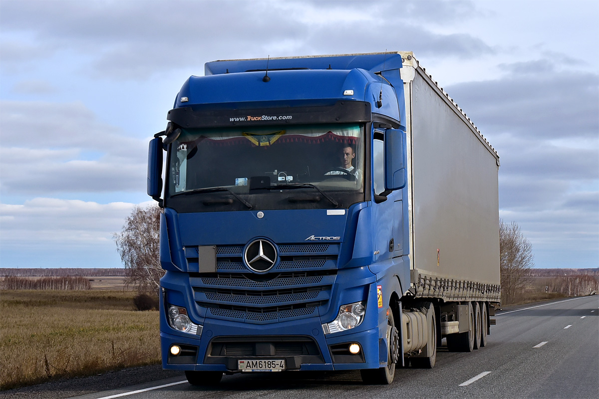 Гродненская область, № АМ 6185-4 — Mercedes-Benz Actros ('2011)