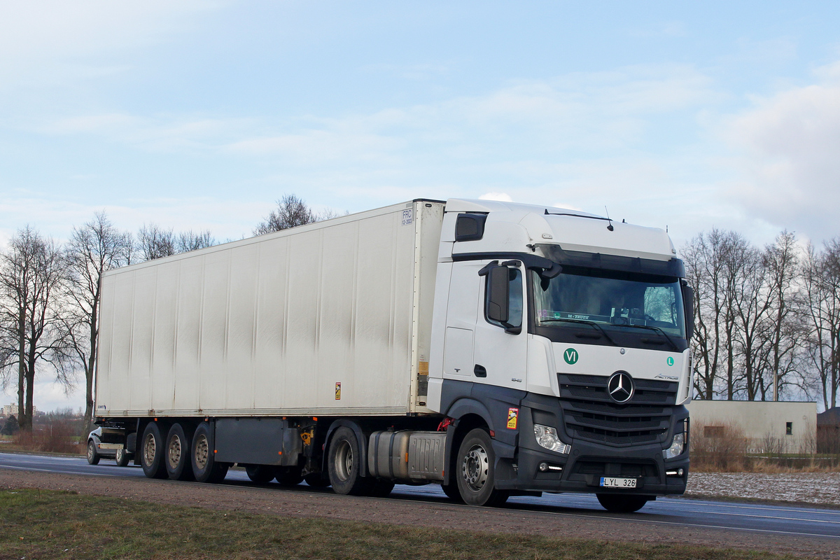 Литва, № LYL 326 — Mercedes-Benz Actros ('2011)