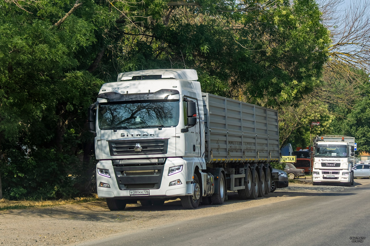 Воронежская область, № У 380 КК 136 — Sitrak C7H / G7 / C9H (общая)