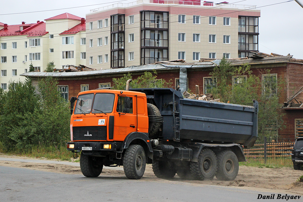 Ненецкий автономный округ, № Т 805 ОВ 750 — МАЗ-6317X9