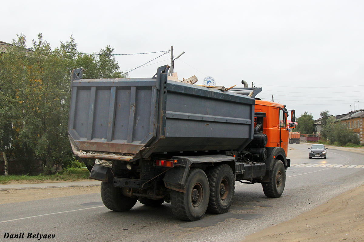 Ненецкий автономный округ, № Т 805 ОВ 750 — МАЗ-6317X9