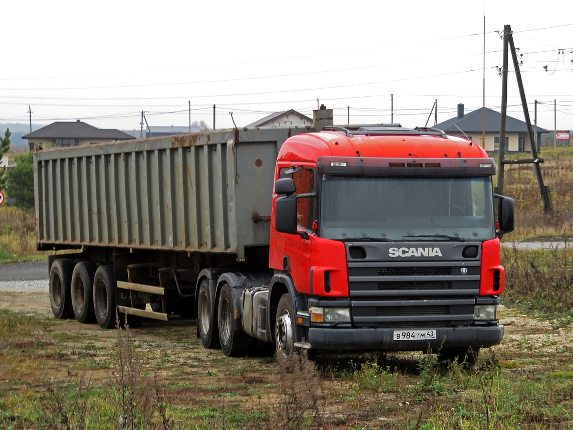 Кировская область, № В 984 ТМ 43 — Scania ('1996) P380