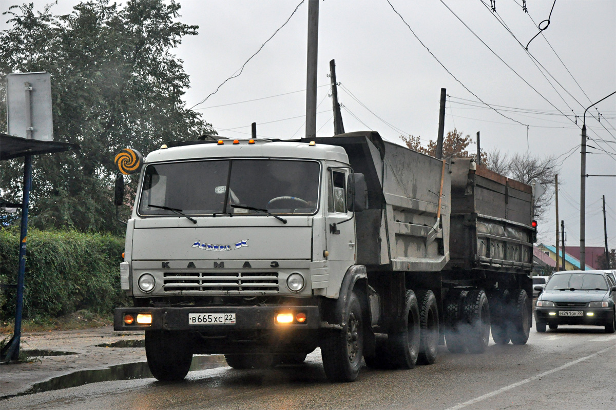 Алтайский край, № В 665 ХС 22 — КамАЗ-55111-01 [55111A]