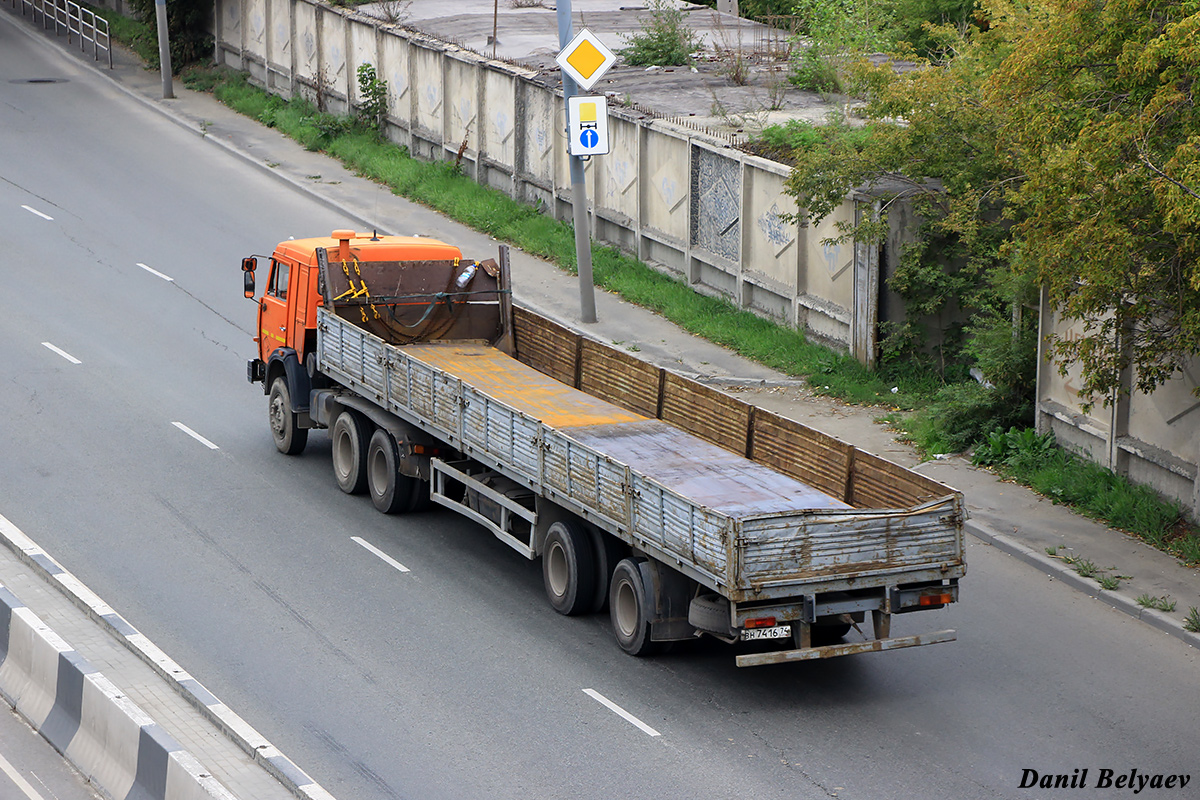 Челябинская область, № ВН 7416 74 — МАЗ-93866