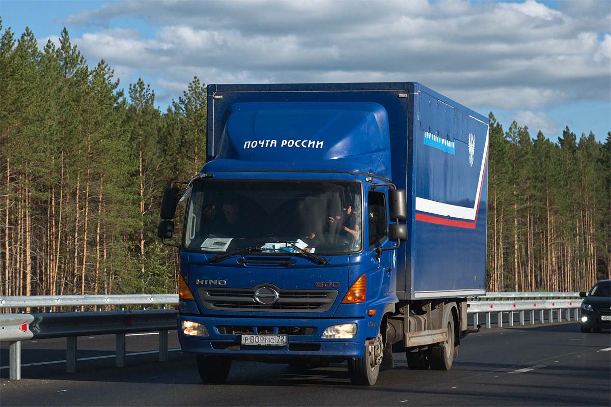 Тюменская область, № Р 809 МС 72 — Hino 500