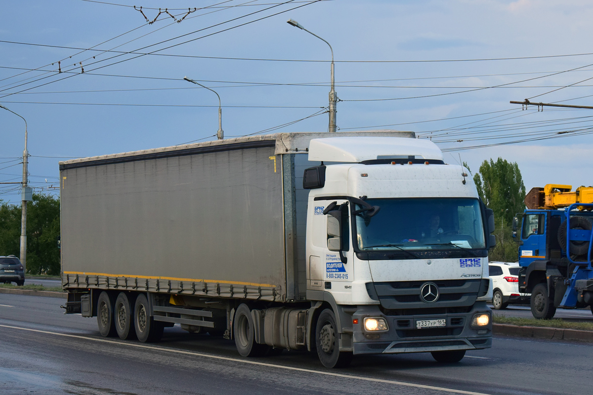 Ставропольский край, № Т 337 УР 161 — Mercedes-Benz Actros '09 1841 [Z9M]