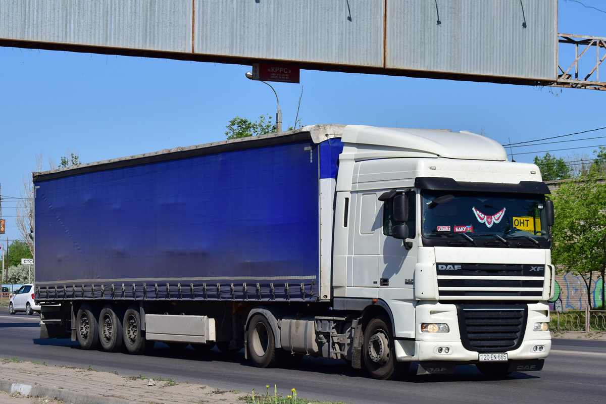 Азербайджан, № 20-EN-665 — DAF XF105 FT