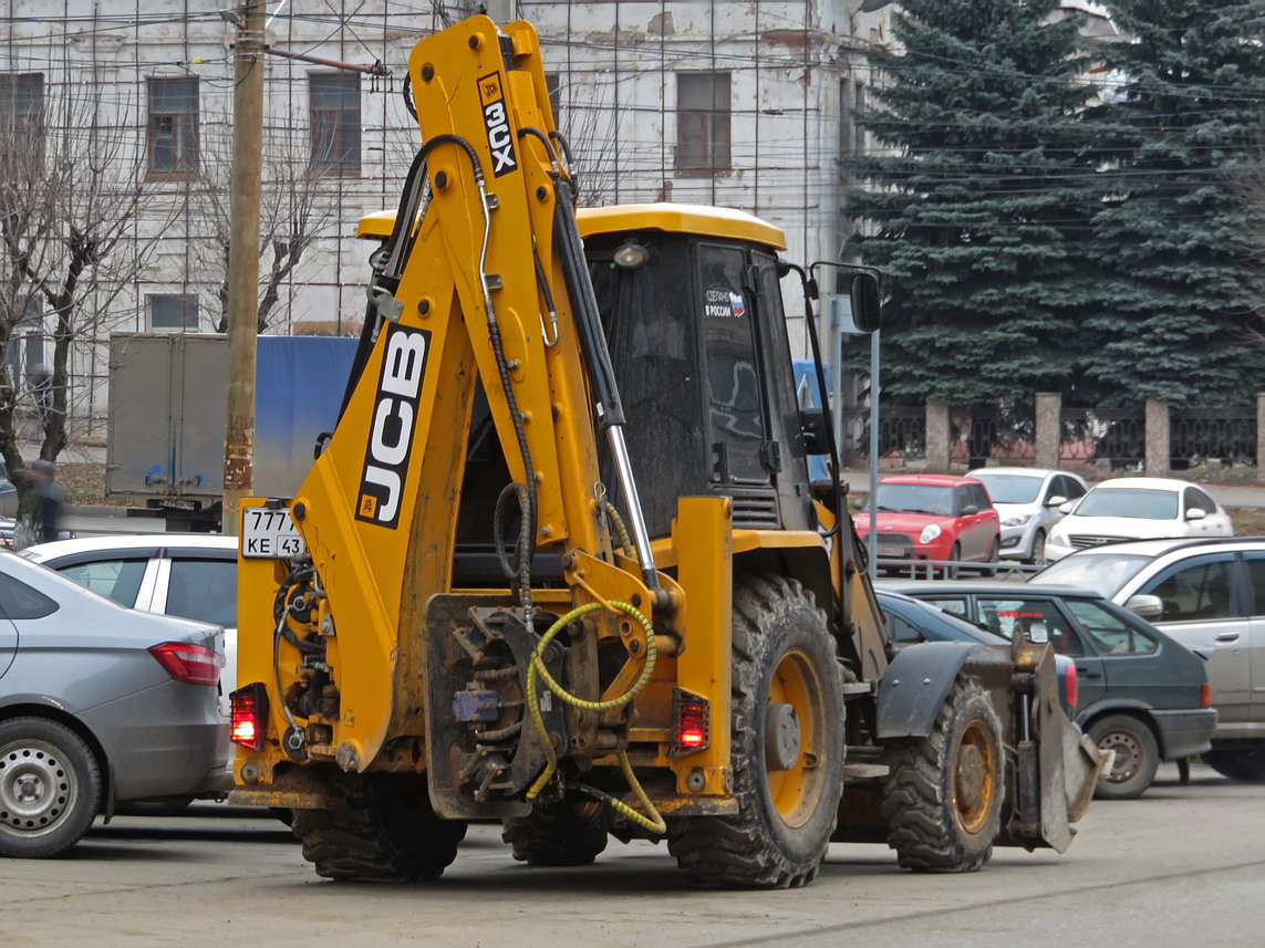 Кировская область, № 7777 КЕ 43 — JCB 3CX