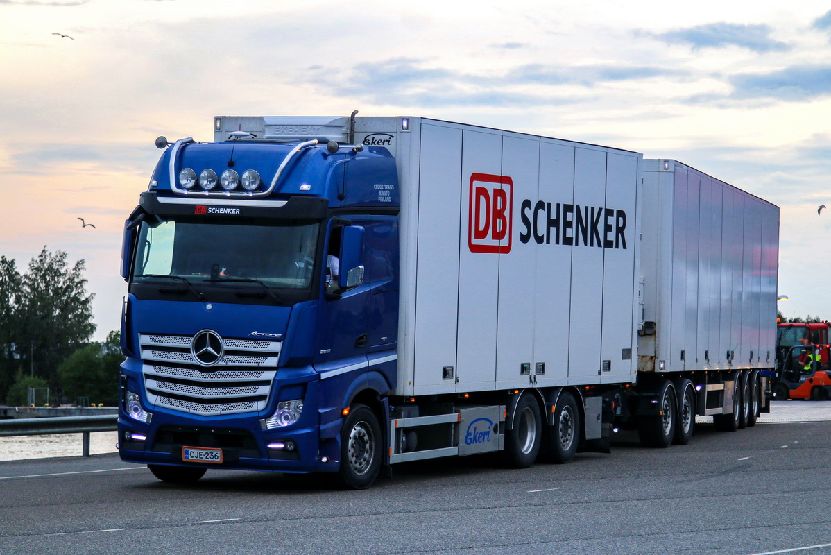 Финляндия, № CJE-236 — Mercedes-Benz Actros ('2011) 2551