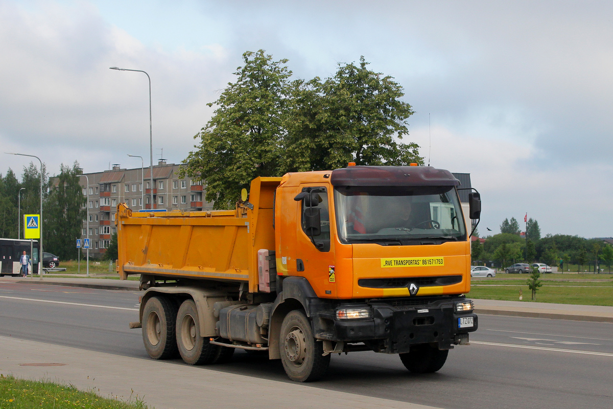 Литва, № LTZ 072 — Renault Kerax