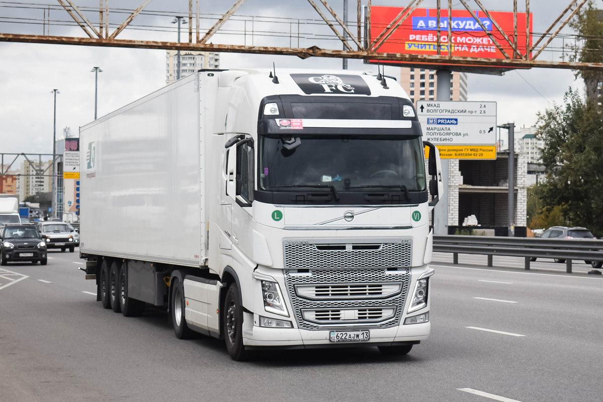 Туркестанская область, № 622 AJW 13 — Volvo ('2012) FH.500