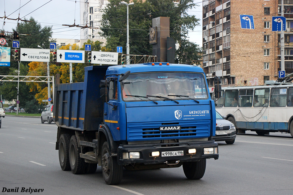 Свердловская область, № К 998 СА 196 — КамАЗ-65115-15 [65115R]