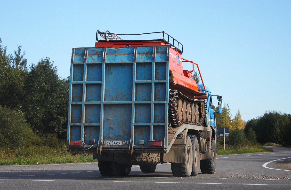 Новгородская область, № С 653 ОК 53 — КамАЗ-43118-10 [43118K]; Новгородская область — Разные фотографии (Спецтехника)