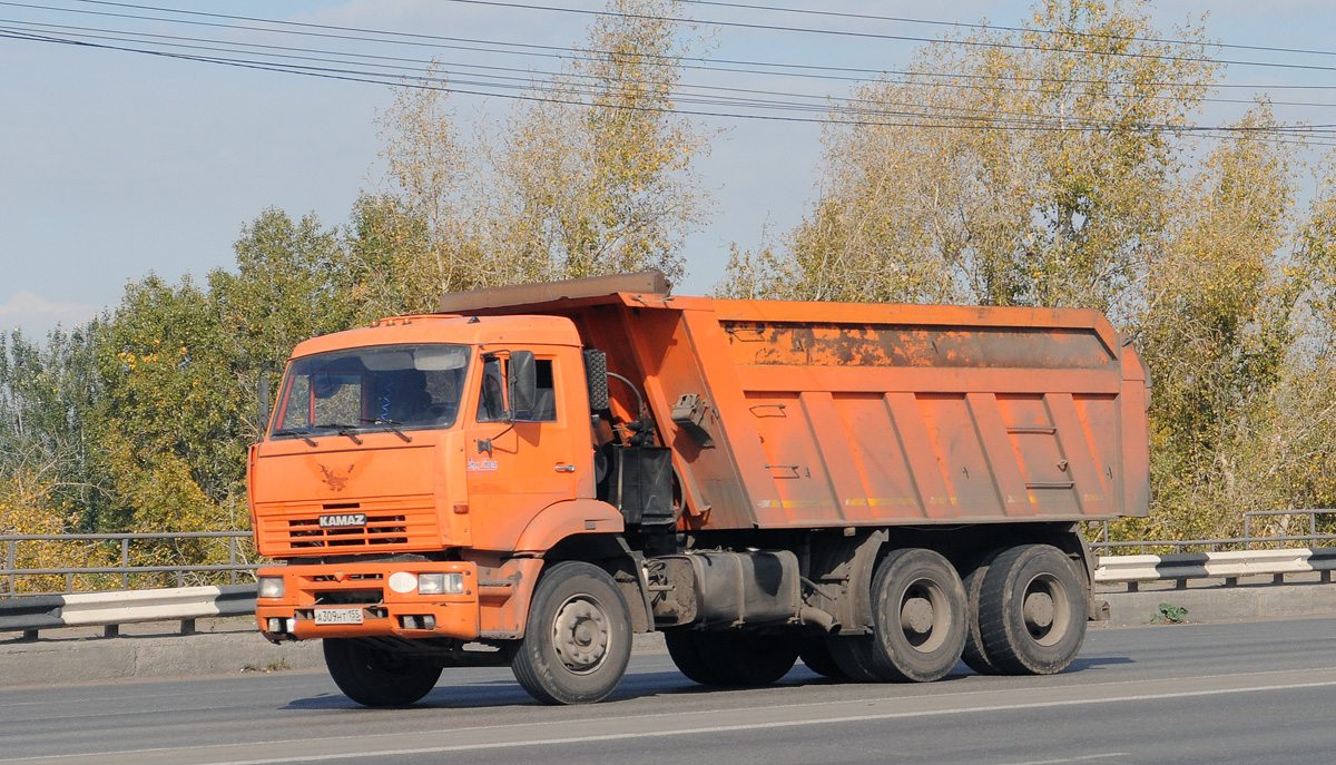 Омская область, № А 309 НТ 155 — КамАЗ-6520-06 [65200F]