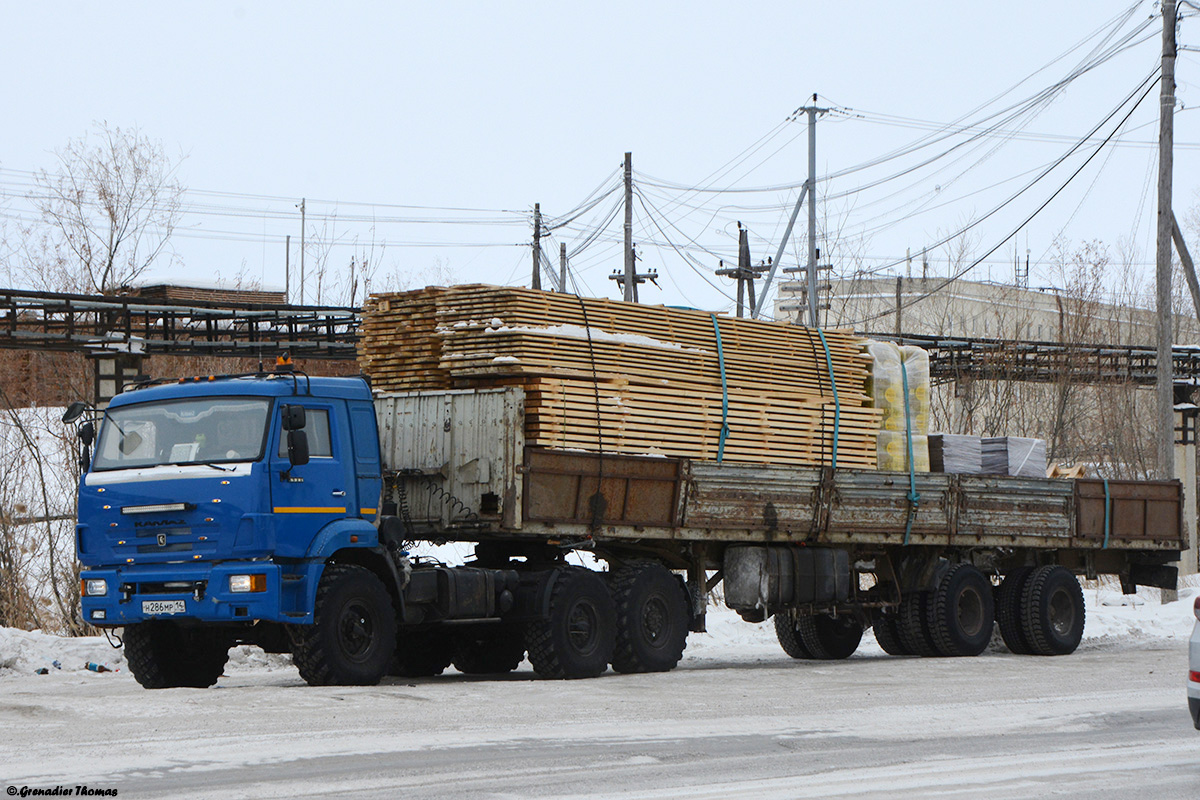 Саха (Якутия), № Н 286 МР 14 — КамАЗ-44108-24 [441083]