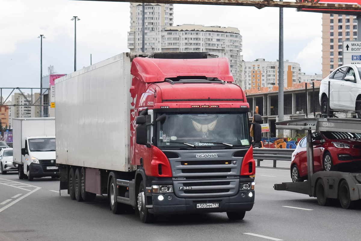 Москва, № К 503 ММ 797 — Scania ('2011) P340