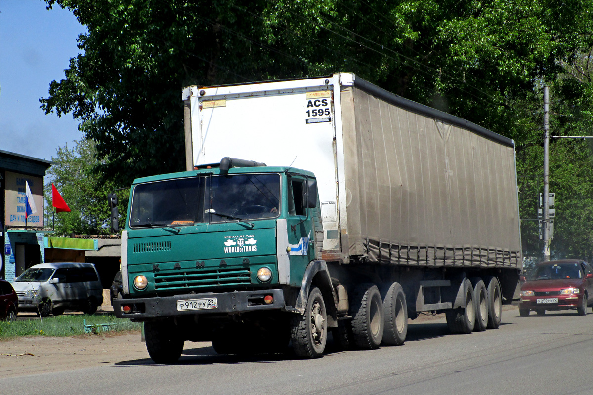 Алтайский край, № Р 912 РУ 22 — КамАЗ-5410