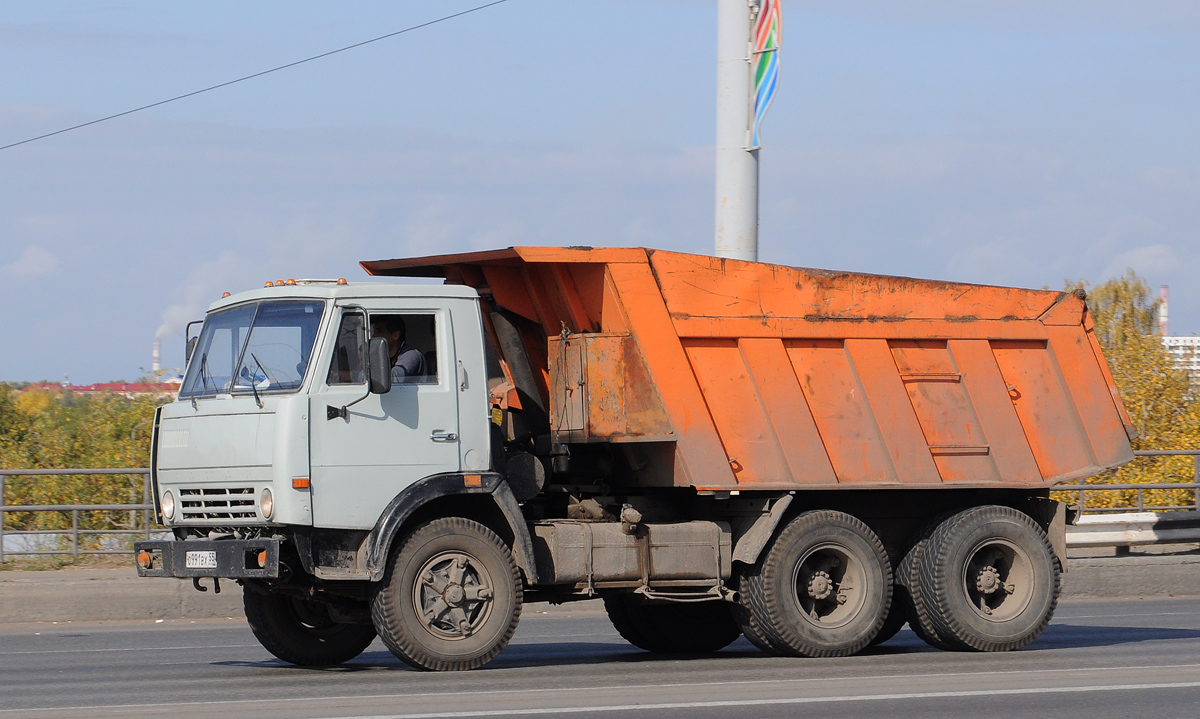 Омская область, № О 991 ВХ 55 — КамАЗ-55111 [551110]