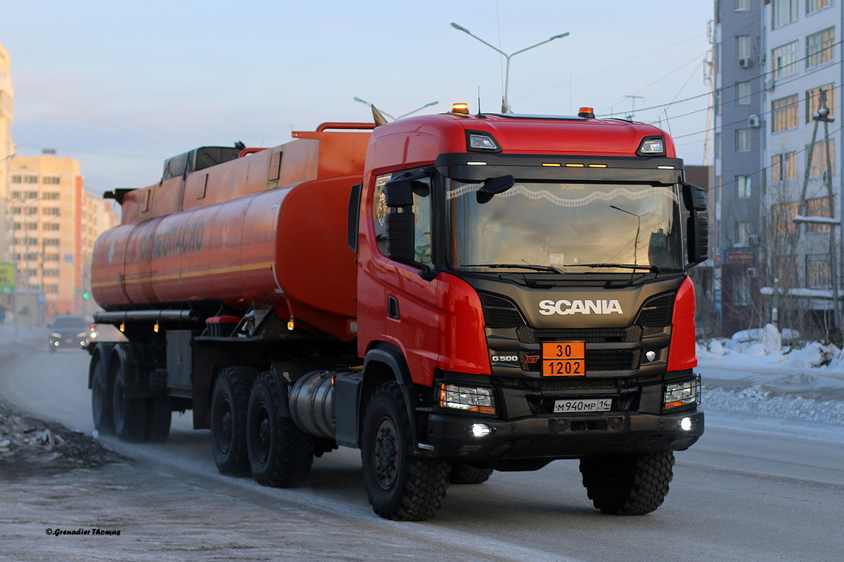 Саха (Якутия), № М 940 МР 14 — Scania ('2016) G500