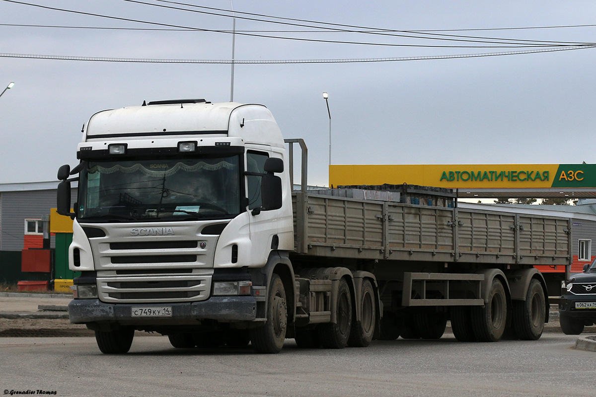 Саха (Якутия), № С 749 КУ 14 — Scania ('2011) P400