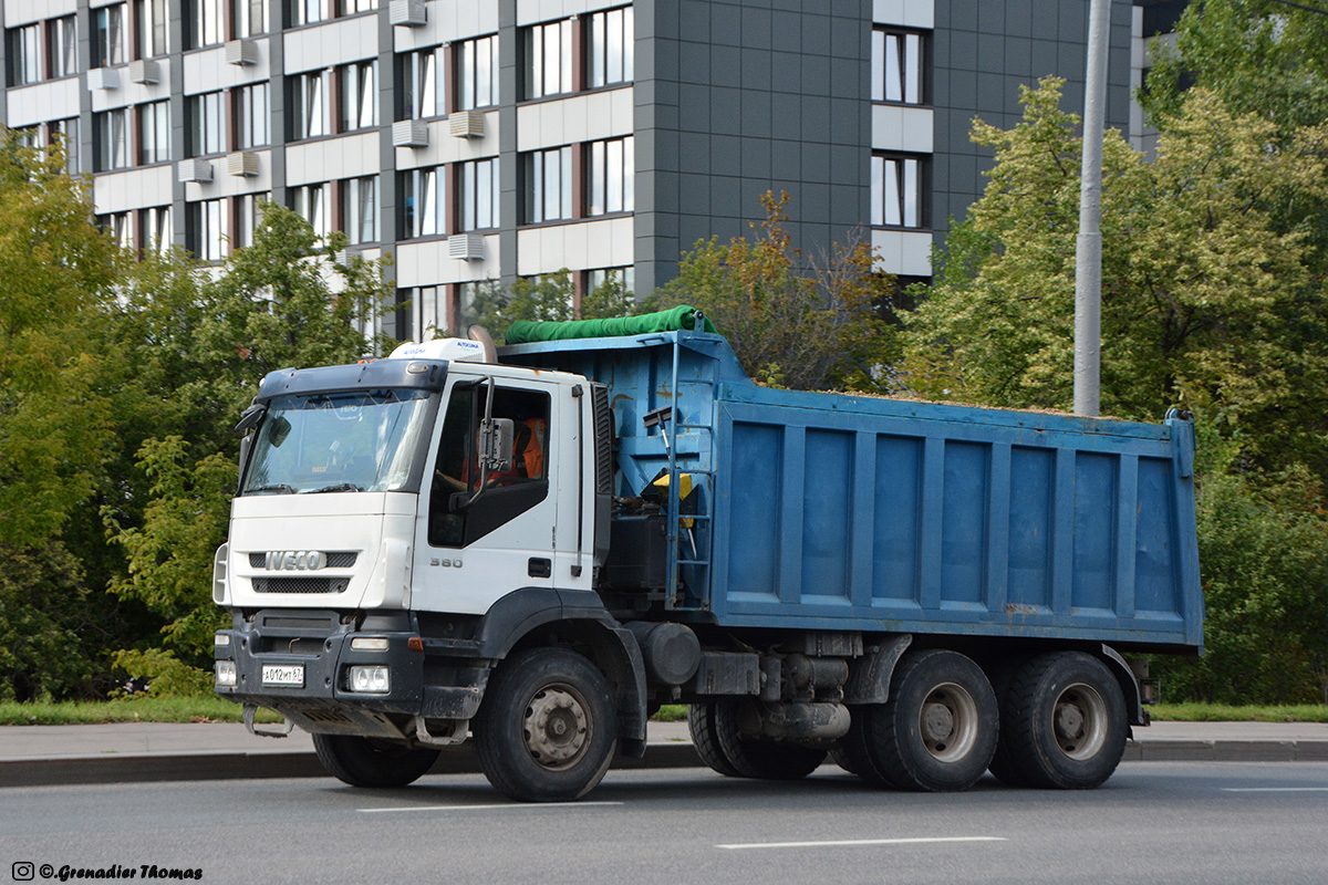 Смоленская область, № А 012 МТ 67 — IVECO Trakker ('2007)