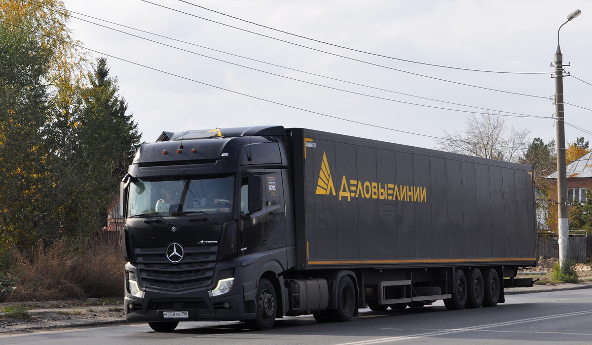 Омская область, № 0091 — Mercedes-Benz Actros '18 1845 [Z9M]