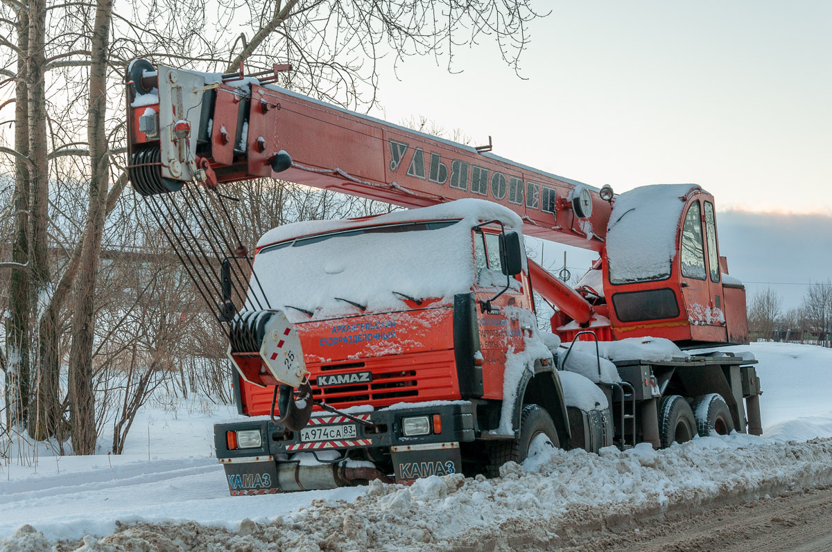 Ненецкий автономный округ, № А 974 СА 83 — КамАЗ-53215-15 [53215R]